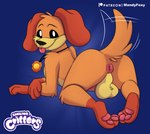 anthro anus balls blep genitals looking_at_viewer male pawpads paws solo tail tail_motion tailwag tongue tongue_out mandyfoxy mob_entertainment poppy_playtime smiling_critters dogday_(poppy_playtime) canid canine canis critters_(poppy_playtime) domestic_dog mammal 2024 hi_res