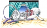 4_toes 69 anthro bed black_hair breasts canine claws cunnilingus curtains digitigrade erection fellatio female fluffy_tail fur grey_fur hair hindpaw inside itsumi knot long_hair long_tail lying male nipples nude on_back oral oral_sex pawpads paws penis pussy raised_tail red_hair sex shinigamigirl soles spots straight toes two_tone_hair vaginal white_fur window wolf
Rating: Explicit
Score: 18
User: hroft
Date: September 06, 2013