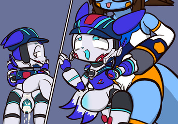 3_tails abdominal_bulge absurd_penetration after_sex ahegao anthro armwear big_tail biped blue_eyes bodily_fluids brown_hair clothing cum cum_in_ass cum_in_vagina cum_inside dipstick_tail duo excessive_cum excessive_genital_fluids facial_markings female fox_ears genital_fluids hair hat head_markings headgear headwear legwear looking_at_viewer looking_pleasured machine male male/female markings multi_tail one-piece_swimsuit one-piece_swimsuit_aside open_mouth open_smile peaked_cap presenting rear_view size_difference smaller_female smile smiling_at_viewer smirk smirking_at_viewer swimwear tail tail_markings thigh_highs young young_female gunma747j jewish_mythology mythology gaudia_(gunma747j) gunma_(gunma747j) canid canine dragon fanged_dragon fox garyu_(species) hail-fanged_dragon hyogaryu mammal mythological_creature mythological_golem mythological_scalie robot robot_anthro scalie hi_res adopted_(lore) adopted_daughter_(lore) daughter_(lore) father_(lore) father_and_child_(lore) father_and_daughter_(lore) incest_(lore) parent_(lore) parent_and_child_(lore) parent_and_daughter_(lore)