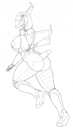 aircraft airplane anthro areola back_wings big_areola big_nipples breasts butt cockpit curvy_figure female fin jet jet_engine looking_at_viewer machine metallic_body nipples non-mammal_breasts non-mammal_nipples not_furry nude nude_anthro nude_female simple_background smile solo tail tail_fin teeth thick_thighs vehicle voluptuous wide_hips wings ndragon3 a'ra aeromorph living_aircraft living_machine living_vehicle digital_media_(artwork) hi_res