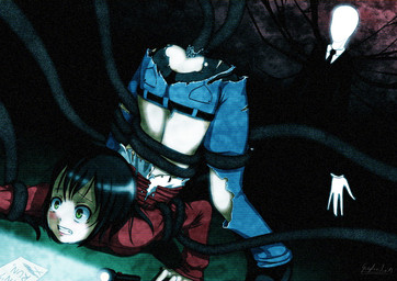 anal anal_penetration anus back_tentacles bdsm black_hair blush bodily_fluids bondage bottomwear bound butt clothed clothing crying cum cum_inside denim denim_bottomwear denim_clothing double_penetration duo female female_penetrated fingers flashlight footwear forced genital_fluids genitals hair human_on_humanoid interspecies jacket jeans legwear male male/female male_penetrating male_penetrating_female not_furry note panties pants paper penetration rape restrained sex shirt shoes standing tears teeth tentacle_penetration tentacle_rape tentacle_sex tentacles text topwear torn_clothing underwear vaginal vaginal_penetration vulva greyinvidia creepypasta slenderman human humanoid mammal monster tentacle_creature 2014 english_text
