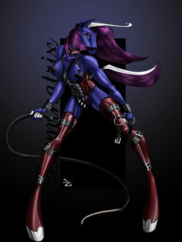 anthro bdsm belted_boots biped black_background blue_body blue_skin boots bracelet breasts clothed clothing collar corset dominant dominatrix female footwear front_view gradient_background green_eyes hair holding_object holding_whip hooves jewelry lacing legwear lingerie nipple_tape pasties purple_hair shoes simple_background skimpy solo spiked_collar spikes standing studded_bracelet studded_jewelry studs tail tape thigh_boots thigh_highs topwear whip lordsethos equid equine horse mammal 3:4 digital_media_(artwork) full-length_portrait portrait
