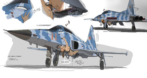 aircraft airplane arm_in_mouth bestiality big_penis blush bodily_fluids breasts butt butt_grab cum cum_drip dialogue dripping duo erection female female_on_feral female_penetrated feral feral_penetrating feral_penetrating_human genital_fluids genitals hair hand_on_butt heart_symbol human_on_feral human_on_machine human_penetrated interspecies interspecies_romance jet larger_male leaking_precum machine machine_penetrating male male/female male_on_human male_penetrating male_penetrating_female male_penetrating_human mechadendrites mechanical_penis motion_lines nipples not_furry nude penetration penile penile_penetration penis penis_in_vagina precum precum_drip saliva sex sharp_teeth simple_background size_difference smaller_female smaller_penetrated speech_bubble teeth text vaginal vaginal_penetration vehicle ratbat f-5e_tiger northrop northrop_corporation animate_inanimate dire_aircraft dire_machine dire_vehicle human living_aircraft living_machine living_vehicle mammal 2016 colored digital_drawing_(artwork) digital_media_(artwork) english_text