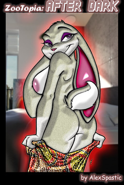 alternate_breast_size alternate_form anthro anthrofied areola bedroom_eyes big_breasts biped breasts butt closed_smile eyebrows eyelashes eyeshadow female fingers fur grey_body grey_fur inked long_ears looking_at_viewer looking_back looking_back_at_viewer makeup mouth_closed narrowed_eyes nipples nude pink_areola purple_eyes rear_view redesign scut_tail seductive short_tail smile solo tail text towel alex_spastic third-party_edit warpdog99 disney zootopia judy_hopps european_rabbit lagomorph leporid mammal oryctolagus rabbit 2017 colored digital_media_(artwork) english_text