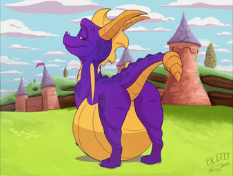 after_vore belly butt digestion_implied digestion_noises feral male overweight post_digestion purple_body slosh sloshing_belly solo sound_effects tail tail_motion vore blitzit huckleberry_bleu sound_warning activision mythology spyro_the_dragon spyro dragon mythological_creature mythological_scalie scalie animated short_playtime sound webm