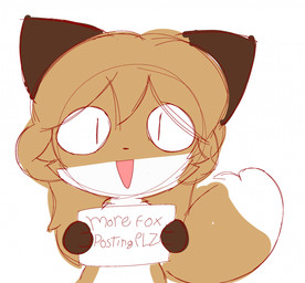 anthro big_eyes big_tail biped close-up dipstick_tail excited eye_through_hair female fluffy fluffy_tail hair handpaw happy holding_object holding_sign looking_at_viewer markings open_mouth paws pivoted_ears pupils requesting sign simple_background simple_coloring slit_pupils small_nose standing tail tail_markings text translucent translucent_hair white_background white_eyes white_sclera conditional_dnp sodanalan1998 averi_(fiddleafox) canid canine fox mammal red_fox true_fox 2024 colored_sketch digital_drawing_(artwork) digital_media_(artwork) english_text hi_res portrait reaction_image sketch