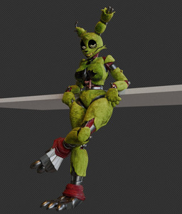 5_fingers anthro breasts crossgender female fingers green_body looking_at_viewer machine mtf_crossgender solo teeth thewr13r thewr13r_(modeler) five_nights_at_freddy's five_nights_at_freddy's_3 scottgames springsarah springtrap_(fnaf) animatronic lagomorph leporid mammal rabbit robot 2025 3d_(artwork) digital_media_(artwork) full-length_portrait hi_res portrait