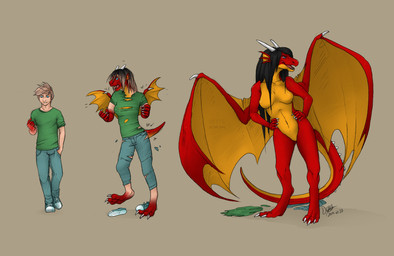 anthro base_one_layout basic_sequence biped black_hair blue_eyes body_part_growth body_size_growth breasts claw_growth claws clothed clothing female footwear gender_transformation growth hair hands_on_hips horn horn_growth human_to_anthro linear_sequence male membrane_(anatomy) membranous_wings mid_transformation mtf_transformation non-mammal_breasts nude one_row_layout scale_growth scales shoes simple_background size_transformation snout snout_growth solo species_transformation spikes tail tail_growth three_frame_image three_frame_sequence torn_clothing transformation transformation_sequence wing_growth wings detts mythology tomek1000_(character) dragon human mammal mythological_creature mythological_scalie scalie 2014 hi_res sequence
