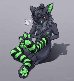 ahoge animal_genitalia animal_penis anthro balls bangs black_eyes black_hair blush claws clothing equine_genitalia equine_penis erection fur genitals green_insides green_nipples green_pawpads green_penis green_tongue grey_background grey_body grey_claws grey_fur hair legwear legwear_only looking_down male medial_ring mostly_nude nipples pattern_clothing pattern_legwear pattern_stockings pawpads penis short_tail simple_background sitting solo stockings stockings_only striped_clothing striped_legwear striped_stockings stripes tail tongue tongue_out unusual_insides yellow_sclera konejo bat mammal 2023 colored digital_drawing_(artwork) digital_media_(artwork) hi_res shaded