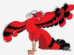 anklet black_sclera female feral genitals jewelry logo looking_at_viewer pose pupils pussy simple_background slit_pupils smile solo white_background white_eyes thekatdragon49 third-party_edit nintendo pokemon avian baile_oricorio generation_7_pokemon oricorio pokemon_(species) 2016 4:3 source_request