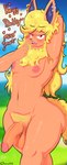 anthro anthrofied armpit_hair balls big_penis blonde_hair blush body_hair eyelashes femboy fur genitals hair hairy humanoid_genitalia humanoid_penis male nude open_mouth orange_body orange_fur penis pokemorph pubes public public_nudity red_eyes solo submissive submissive_male chowdie nintendo pokemon alex_(chowdie) eeveelution flareon generation_1_pokemon pokemon_(species) 2022 hi_res