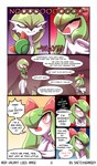 angry blush dialogue female group male text trio upset worried yelling sketchygarden nintendo pokemon grace_(sketchygarden) joy_(sketchygarden) serenity_(sketchygarden) gardevoir generation_3_pokemon humanoid kirlia pokemon_(species) ralts absurd_res comic english_text hi_res