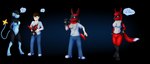 anthro black_body black_fur black_hair black_markings blue_body blue_tail bottomwear breast_growth breasts clothed clothing countershade_fur countershading denim denim_bottomwear denim_clothing digitigrade dipstick_tail duo eyes_closed eyewear featureless_breasts featureless_crotch female footwear fur gender_transformation glasses gloves_(marking) goo_transformation growth hair hands_behind_back human_to_anthro jeans leg_markings looking_at_viewer markings mtf_transformation nude pants red_body red_fur red_hair shirt shoes smile socks_(marking) solo_focus species_transformation standing t-shirt tail tail_growth tail_markings text topwear transformation transformation_sequence white_body white_countershading yellow_markings tomek1000 nintendo pokemon kirara_(swack16) tomek1000_(character) generation_4_pokemon human lucario luxray mammal pokemon_(species) 2016 7:3 absurd_res colored english_text hi_res