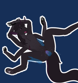 anthro anus bodily_fluids disembodied_hand disembodied_penis ejaculation female flat_chested genital_fluids genitals gills holding_leg legs_up lying on_back pawpads penetration penile penile_penetration penis penis_in_vagina raised_leg solo spread_legs spread_vulva spreading stretched_vagina vaginal vaginal_fluids vaginal_penetration vaginal_squirting vulva misterluk pigeon_(misterluk) alien hybrid michin absurd_res alpha_channel hi_res