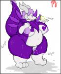 anthro big_breasts bodily_fluids breasts cake curvy_figure dessert eating female food genitals huge_breasts hyper hyper_breasts mature_female nipples nude obese obese_anthro obese_female overweight overweight_anthro overweight_female paws pussy solo sweat thick_thighs pfh momma_jerbear canid canine canis domestic_dog husky mammal nordic_sled_dog spitz