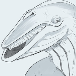 ambiguous_anthro ambiguous_gender anthro horizontal_pupils looking_at_viewer open_mouth pupils realistic simple_background solo tongue white_background swampjaws aquatic baleen_whale cetacean mammal whale 1:1 bust_portrait hi_res monochrome portrait