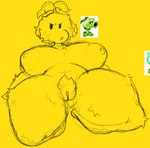 big_breasts breasts crotch_tuft female female_humanoid fur genitals humanoid_genitalia humanoid_pussy lips looking_at_viewer not_furry plant plump_labia pussy solo thick_lips thick_thighs tuft wide_hips cumlord electronic_arts plants_vs._zombies popcap_games elemental_creature elemental_humanoid flora_fauna humanoid plant_humanoid primal_peashooter hi_res