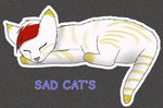 bodily_fluids distortion female feral hair red_hair sad sleeping solo tears laluxorroz felid feline mammal