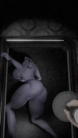 big_breasts big_butt breast_jiggle breasts butt butt_jiggle disembodied_hand duo female flashlight inside jiggling low-angle_view nipples nude solo_focus thick_thighs wide_hips glasses6uy mandela_catalogue alternate_(species) humanoid monster 3d_(artwork) 3d_animation 9:16 animated digital_media_(artwork) hi_res high_framerate no_sound short_playtime source_filmmaker_(artwork) video