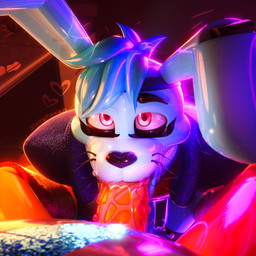 accessory anthro blowjob_face blue_body blue_hair blue_headband bodily_fluids bracelet clothing drooling duo erection faceless_anthro faceless_character faceless_male fellatio genitals glistening glistening_body glistening_clothing glistening_hair hair headband heart_symbol high-angle_view inside jewelry looking_at_another looking_at_partner machine male male/male oral orange_penis penile penis penis_in_mouth pink_eyes saliva saliva_on_penis sex shoulder_pads spiked_bracelet spikes spread_legs spreading whiskers jizzyfox jizzyfox_(modeler) five_nights_at_freddy's five_nights_at_freddy's:_security_breach scottgames steel_wool_studios glamrock_bonnie_(fnaf) glamrock_freddy animatronic bear lagomorph leporid mammal rabbit robot robot_anthro 3d_(artwork) absurd_res digital_media_(artwork) hi_res watermark