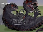 2_penises 4:3 abdominal_bulge abelisaurid absurd_res anthro anthro_on_feral anthro_penetrated back_spikes bestiality black_body black_fur black_hair black_nipples black_scales blush bodily_fluids bombay_cat breasts carnotaurus claws crossover cum cum_in_ass cum_in_pussy cum_inside daddy_kink dialogue digitigrade dinosaur domestic_cat drooling drooling_on_partner drooling_tongue duo erection extreme_french_kiss eyes_closed facial_markings feet felid feline felis female female_on_feral female_penetrated feral feral_penetrating feral_penetrating_anthro french_kissing fur genital_fluids genitals grass growling hair hand_on_chest hand_on_face hand_on_jaw head_markings hi_res hlebushekuwu horn inner_ear_fluff interspecies kissing larger_feral larger_male las_lindas long_tail love male male/female male_penetrating male_penetrating_female mammal markings multi_genitalia multi_penis multicolored_body multicolored_scales muscular muscular_anthro muscular_female nipples obscured_penetration open_mouth orgasm_face penetration penis plant rachael_saleigh red_body red_penis red_scales reptile rock saliva scales scalie sex sharp_teeth short_hair size_difference smile spiked_tail spikes spikes_(anatomy) spots spotted_markings spread_toes striped_markings stripes tail teeth theropod toe_claws toes tomboy tongue tuft turok vaginal vaginal_penetration yellow_eyes