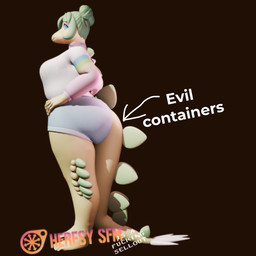 anthro big_breasts big_butt blue_eyes breasts butt female green_body green_scales looking_at_viewer scales side_view solo standing heresy_sfm fumequru_(modeler) tammiehoi_(modeler) evil_container goodbye_volcano_high ko_op_(game_developer) stella_(gvh) dinosaur ornithischian prehistoric_species reptile scalie stegosaurian stegosaurus thyreophoran 1:1 3d_(artwork) digital_media_(artwork) distracting_watermark hi_res meme watermark
