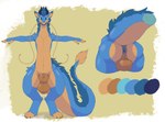 animal_genitalia anthro balls big_balls big_butt big_tail blue_body blue_eyes blue_fur blue_hair blue_skin butt dragon_horn eastern fur genitals hair horn long_body long_tail long_whiskers male simple_background solo tail whiskers respdragon mythology respy_the_dragon dragon eastern_dragon mythological_creature mythological_scalie scalie absurd_res full-length_portrait hi_res model_sheet portrait