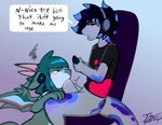 anthro duo fellatio male male/male oral penile sex speech_bubble tail text prate-dragon mythology no_nut_november no_nut_sabotage aster_(glitchaston) pratelen_(prate) dragon mythological_creature mythological_scalie reptile scalie snake english_text hi_res meme