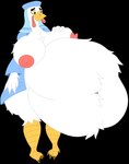 abdominal_bulge absurd_res after_vore alpha_channel anthro anthro_pred areola areola_outline avian avian_caruncle avian_feet avian_legs avian_pred belly belly_tuft big_belly big_breasts big_butt biped bird bird_legs bloated blue_clothing breast_expansion breast_grab breast_tuft breasts bulge butt butt_expansion butt_tuft chest_tuft chicken clothing dewlap_(anatomy) digestion disney expansion fat_rolls fatal_vore feather_tuft feathers female female_pred galliform gallus_(genus) hand_on_breast hand_on_own_breast hat headgear headwear hi_res lady_kluck leg_tuft mandro22 navel navel_outline navel_tuft nipples obese obese_anthro obese_female overweight overweight_anthro overweight_female phasianid png_file robe robe_only robin_hood_(disney) satisfaction satisfied satisfied_look simple_background solo story story_in_description text thick_thighs transparent_background tuft veil vore wardrobe_malfunction wattle winged_arms wings