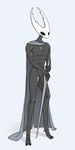 2_toes 5_fingers abs athletic athletic_humanoid athletic_male biceps black_eyes blade bottomless cape cape_only claws clothed clothing collarbone deltoids dual_holding empty_eyes exoskeleton featureless_crotch feet fingers front_view glistening glistening_body glistening_skin grey_body grey_cape grey_clothing grey_skin grey_topwear holding_melee_weapon holding_object holding_sword holding_weapon horn long_legs looking_away male melee_weapon mostly_nude multicolored_body multicolored_skin muscular muscular_humanoid muscular_male nail_(weapon) nude pecs pose segmented_body simple_background slim slim_humanoid slim_male small_waist solo spurs standing sword text toe_claws toes topwear two_tone_body two_tone_skin weapon white_background white_body white_head white_skin cute-yersinia-pestis hollow_knight team_cherry hollow_knight_(character) pure_vessel_(hollow_knight) animal_humanoid arthropod arthropod_humanoid humanoid insect insect_humanoid vessel_(species) 1:2 2023 absurd_res digital_drawing_(artwork) digital_media_(artwork) full-length_portrait hi_res portrait signature