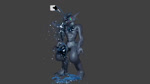 16:9 3d_(artwork) 3d_animation animated anthro dancing digital_media_(artwork) dragon featureless_crotch fr0stfr0g green_eyes male muscular muscular_anthro muscular_male mythological_creature mythological_scalie mythology no_sound scalie short_playtime solo tail water webm widescreen