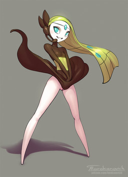 black_bottomwear black_clothing black_dress black_skirt blue_eyes blush bottomwear clothed clothing clothing_lift dress dress_lift female female_humanoid genitals no_underwear pale_skin skirt skirt_lift smile solo vulva wind wind_lift tarakanovich nintendo pokemon the_seven_year_itch marilyn_monroe generation_5_pokemon humanoid legendary_pokemon meloetta meloetta_(aria_form) pokemon_(species) hi_res