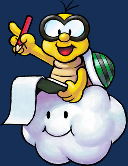 ambiguous_gender anthro eyewear goggles green_shell holding_note_pad holding_object holding_pencil looking_at_viewer open_mouth pencil_(object) shell simple_background solo transparent_background yellow_body yellow_skin unknown_artist mario_and_luigi:_paper_jam mario_bros nintendo koopa lakitu lakitu's_cloud scalie alpha_channel hi_res official_art
