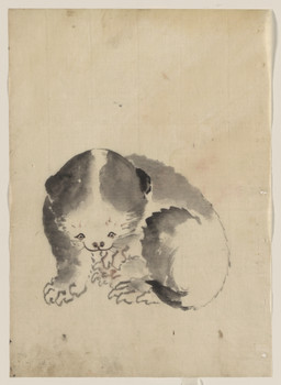 ambiguous_feral ambiguous_gender black_body black_fur claws feral finger_claws fur paws personal_grooming quadruped simple_background sitting solo tail toe_claws whiskers white_body white_fur katsushika_hokusai public_domain domestic_cat felid feline felis mammal 19th_century absurd_res ancient_art hi_res huge_filesize painting_(artwork) traditional_media_(artwork) traditional_painting_(artwork)