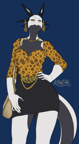 anthro biped bottomwear breasts claws clothed clothed_anthro clothed_female clothing female fingers front_view fully_clothed fully_clothed_anthro fully_clothed_female horn looking_at_viewer solo standing tail topwear kittydee scalie 2026 alpha_channel digital_drawing_(artwork) digital_media_(artwork) hi_res