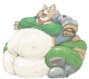 anthro belly big_belly big_butt bodily_fluids boots butt chubby_cheeks claws clothed clothing double_chin electronics fingerless_gloves footwear fur gloves handwear headgear headphones headset huge_belly hyper hyper_belly jacket kerchief love_handles male moobs morbidly_obese morbidly_obese_anthro morbidly_obese_male navel neckerchief neckwear obese obese_anthro obese_male open_mouth orange_body orange_fur overweight overweight_anthro overweight_male shoes sitting solo sweat thick_thighs tongue tongue_out topwear torn_clothing wide_hips hoshino_kedama nintendo star_fox fox_mccloud canid canine fox mammal