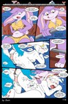 3_toes 4_fingers anthro babs_bunny breasts buster_bunny clothed clothing comic dam_(artist) dialogue english_text ernestine_(dam) feet female fifi_la_fume fingers genitals group hi_res inside_train lagomorph leporid male mammal mephitid plantigrade rabbit skunk speech_bubble text tiny_toon_adventures toes toons toony train vehicle warner_brothers