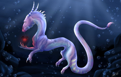ambiguous_gender blue_body blue_horn bodily_fluids bubble contiguous_snout crying eyebrow_ridge feral horn markings mouth_closed narrowed_eyes purple_body solo striped_horn striped_markings striped_tail stripes tail tail_markings tears underwater water white_horn scarlanya mythology dragon mythological_creature mythological_scalie scalie female_(lore)