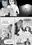 anthro anthrofied comic dialogue dragon english_text equid equine female fluttershy_(mlp) friendship_is_magic hasbro hi_res horn male mammal my_little_pony mythological_creature mythological_equine mythological_scalie mythology octavia_(mlp) pegasus pia-sama rarity_(mlp) scalie spike_(mlp) text unicorn wings