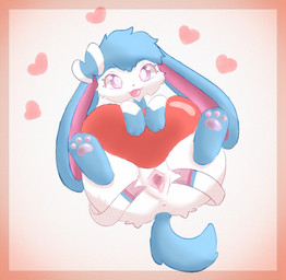 clitoris female feral genitals nude solo bunhideout nintendo pokemon pokemon_(species) absurd_res hi_res