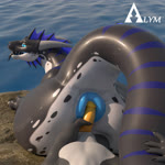 1:1 3d_(artwork) alym alym_(artist) animated anthro anthro_on_feral anthro_penetrating anthro_penetrating_feral anus bestiality big_butt blender_(artwork) butt digital_media_(artwork) dragon duo feral feral_penetrated first_person_view genitals hi_res hot_dogging huge_filesize looking_at_viewer male male/male mythological_creature mythological_scalie mythology no_sound penetration penis prodding puffy_anus scalie sea sex short_playtime size_difference tail teasing thick_tail vek water webm