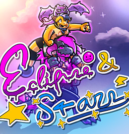 black_body carrying_another clothing duo gold_(metal) gold_jewelry horn jewelry magenta_body male male/male partners piggyback romantic ruffleztheampharos size_difference slimeball_creature spikeball_tail yellow_body suchlambada17 mythology nintendo pokemon neeco_neecoola ampharos dragon generation_2_pokemon goo_creature mythological_creature mythological_scalie pokemon_(species) scalie low_res