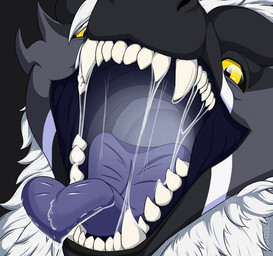 bodily_fluids drooling_tongue feral fluffy fluffy_hair glowing_throat hair male mouth_shot neck_tuft open_mouth saliva saliva_string sharp_teeth solo steamy_breath teeth tuft yellow_eyes judasyfox mythology starius-drago_(dragonphoenix790) dragon mythological_creature mythological_scalie scalie animated animated_gif short_playtime