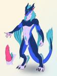 balls genitals male nictitating_membranes penis solo tail kaislair mythology kai_(kaislair) dragon masked_dragon mythological_creature mythological_scalie scalie hi_res