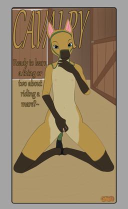abstract_background anthro blue_eyes blurred_background blush body_blush border bridle clitoris dialogue door doorway female flat_chested front_view fur genitals glistening glistening_eyes gloves_(marking) grey_border hand_on_vulva hay hooves horse_tail kneeling leg_markings light_body light_fur lock loli looking_at_viewer markings navel nipples nude pink_inner_ear pink_nipples pink_vulva presenting presenting_vulva socks_(marking) solo spread_legs spread_vulva spreading stable suggestive suggestive_dialogue tail tail_coil tail_wrapping tail_wraps talking_to_viewer tan_body tan_fur text vulva vulva_blush wall_(structure) wood wood_door wood_wall wraps young young_anthro coffeekit cavalry_(coffeekit) equid equine horse mammal colored english_text hi_res