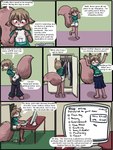 2012 3:4 anthro babystar biped clothing comic detailed_background dialogue diaper digital_media_(artwork) english_text female fur gemma_polson hair hi_res hoodie mammal rodent sciurid sitting solo standing text topwear tree_squirrel