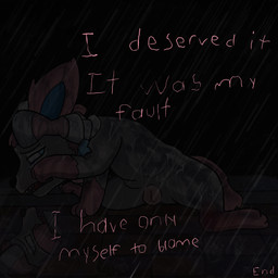 abused after_rape after_sex animal_genitalia animal_vulva bodily_fluids canine_genitalia canine_vulva city crying female feral genitals night nude raining sad storm street tears trauma victim vulva water wounded poofythedragon nintendo pokemon canid canine canis domestic_dog eevee eeveelution fairy generation_1_pokemon generation_6_pokemon mammal pokemon_(species) sylveon 1:1 absurd_res comic hi_res story