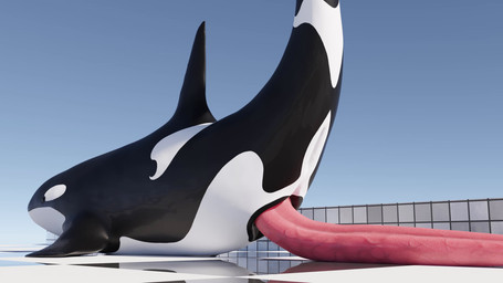 anal anal_masturbation anal_penetration animal_genitalia animal_penis anus autopenetration big_penis black_body black_eyes black_skin bodily_fluids cetacean_genitalia cetacean_penis cum cum_drip cum_in_ass cum_in_own_ass cum_in_self cum_inside cum_on_ground cum_on_penis cum_string dorsal_fin dripping ejaculation erection feral fin genital_fluids genital_slit genitals gradient_background leaking_cum long_penis looking_back low-angle_view male male_penetrated male_penetrating masturbation multicolored_body multiple_angles penetration penile penile_masturbation penis penis_in_own_ass pink_penis pool poolside prehensile_penis realistic_feral rear_view simple_background solo tail tapering_penis throbbing throbbing_penis thrusting two_tone_body vein veiny_penis very_long_penis qubane cetacean dolphin mammal marine oceanic_dolphin orca toothed_whale 16:9 2025 3d_(artwork) 3d_animation animated blender_(artwork) digital_media_(artwork) hi_res huge_filesize long_playtime loop no_sound widescreen