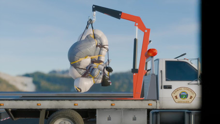 all_fours anthro arms_tied bdsm big_breasts big_butt blindfold bondage bound breasts butt captured countershading covered_eyes detailed_background feet female fully_bound gag gagged genitals grey_body hands_behind_back heavy_truck hook huge_breasts landscape legs_tied logo mountain muffled navel nipples nipples_tied non-mammal_breasts non-mammal_nipples nude nude_anthro nude_female on_vehicle restraints rope rope_bondage rope_harness scales semi-trailer_truck slightly_chubby slightly_chubby_anthro slightly_chubby_female solo submissive submissive_anthro submissive_female suspension suspension_bondage tail tail_bondage tail_tied tape tape_gag text thick_thighs toe_restraints toes toes_tied transportation truck vehicle vulva white_body white_countershading windshield zip_tie ghostoast da.nilkaz_(modeler) crocodile crocodilian reptile scalie 3d_(artwork) animated digital_media_(artwork) english_text hi_res no_sound short_playtime video