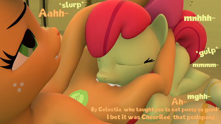 accessory adult_on_child adult_on_young age_difference animal_genitalia animal_vulva apple_tree barn bedroom_eyes bodily_fluids butt casual_incest clothing cum cum_drip cum_in_mouth cum_in_vagina cum_inside cum_leaking_out cum_on_face cunnilingus dialogue drinking drinking_cum dripping duo ears_up equine_genitalia equine_vulva eyes_closed farm female feral feral_on_feral freckled_face freckles fruit_tree genital_fluids genitals green_eyes hay hay_bale headband headgear headwear hoof_on_head hoof_on_leg hooves incest_play kneeling leaking leaking_cum looking_pleasured love lying male male/female moan narrowed_eyes older_female older_feral on_back oral outside outside_sex paternity_mark pedophilia_humiliation pivoted_ears plant pleased pleased_expression pregnant pregnant_female pregnant_feral pregnant_sex raised_tail seductive sex sitting sitting_on_hay_bale size_difference slurping smaller_female sweet_apple_acres tail tail_aside talking_feral talking_to_another talking_to_partner text tree underage_pregnancy vaginal vulva wrinkled_nose young young_female younger_female younger_feral olkategrin friendship_is_magic hasbro my_little_pony mythology apple_bloom_(mlp) applejack_(mlp) earth_pony equid equine horse mammal mythological_creature mythological_equine pony 16:9 2026 3d_(artwork) 4k absurd_res digital_media_(artwork) english_text hi_res source_filmmaker_(artwork) wallpaper widescreen incest_(lore) sibling_(lore) sister_(lore) sisters_(lore)